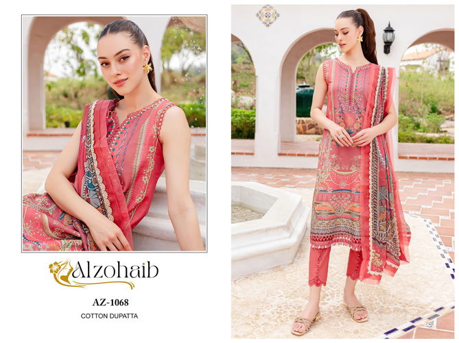 Queens Court Vol 3 By Alzohaib Cotton Pakistani Suits Wholesale Shop In Surat
